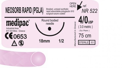 ŠIVALNE NITI NEOSORB RAPID (R.P.G.L.A.)