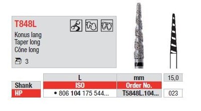 HP turbo diamonds T848L