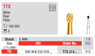 Odstranjevalec amalgama "T7X"