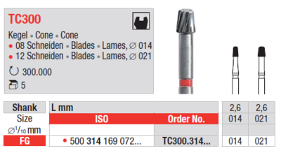 Karbidni finirer "TC300"