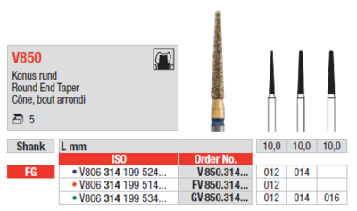 "Diacut" diamantni sveder "V850"