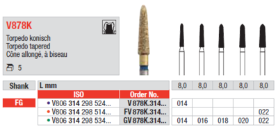 "Diacut" diamantni sveder "V878K"