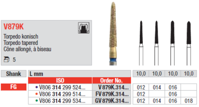 "Diacut" diamantni sveder "V879K"