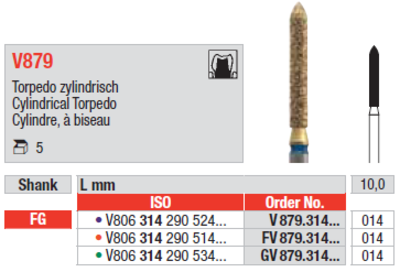 "Diacut" diamantni sveder "V879"