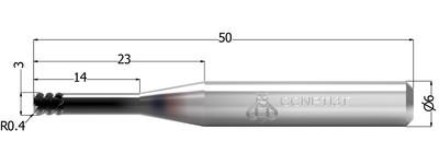 3 mm - torus