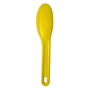 Flexible spatulas in plastic - yellow