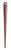 Violett wood handle, long, single-end