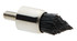 Pointed, nylon, black