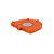 Combiflex base plate Premium / small / terracotta / corresponds to size L for Giroform