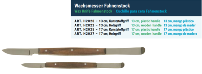 Nož za vosek Fahnenstock 13 cm