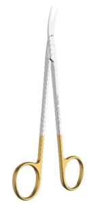 Scissors curved Kelly TC