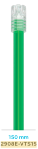 Saliva ejector green 150mm