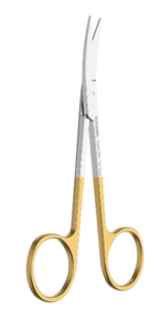 Scissors curved TC 11cm 
