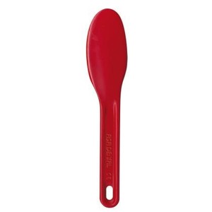 Flexible spatulas in plastic - red