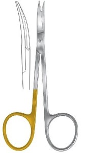 115 mm, curved, big grip rings, OP-SPECIAL, extra-sharp