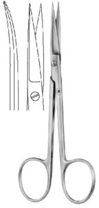 Wagner, 120 mm, curved, pointed