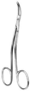 La Grange, 115 mm, double curved, serrated, pointed