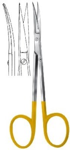 115 mm, curved, with carbide inserts, pointed-pointed