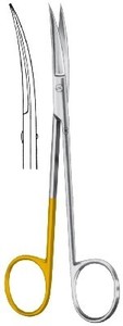 Joseph, 140 mm, curved, fine, surgical special, extra sharp