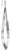 Castroviejo, 140 mm, straight