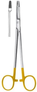 Olsen-Hegar, 165 mm, with scissor-shaped jaws, with carbide inserts