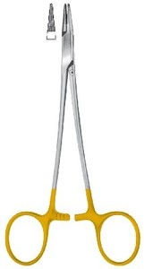 Crile-Wood, 150 mm, straight, with carbide inserts