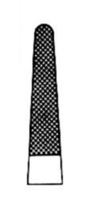 Mayo-Hegar, 160 mm, with carbide inserts