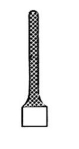 Ryder-Grazil, 150 mm, very slim jaw, with carbide inserts