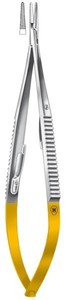 Castroviejo, 180 mm, with lock, with carbide inserts