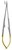 180 mm, round handle, with lock, diamond-coated jaws, curved, with carbide inserts