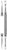 Allen, fig. 9A, 190 mm, sharp / sharp