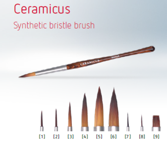 CERAMICUS brushes